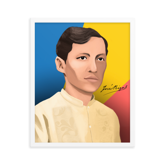 Jose Rizal Framed poster 16x20