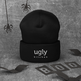 Ugly Kitchen Embroidered Beanie - Black