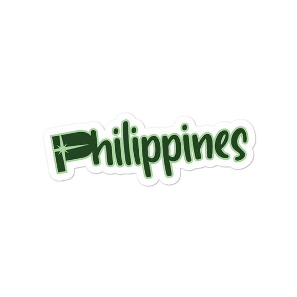 Philippines Sticker Green