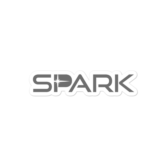 SPARK Gray Stickers