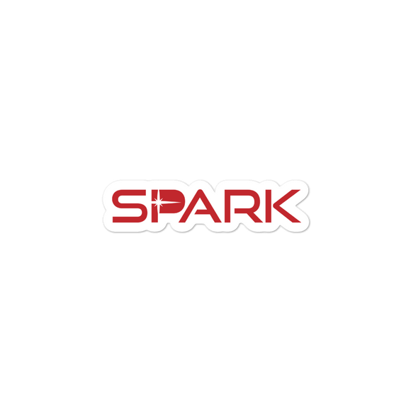 SPARK Red Stickers