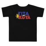 Tita and Kuya Toddler Shirt (black)