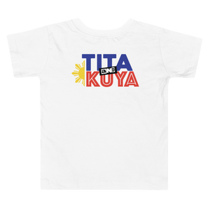 Tita and Kuya Toddler Shirt (white)