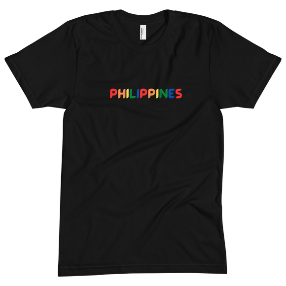 Philippines Crew Neck Shirt - Black